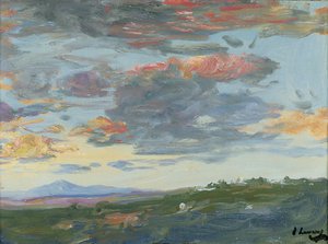 Este, Tanger (olaj, vászonlap) alkotó: John Lavery