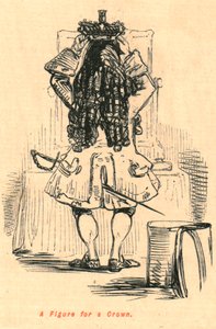 Egy koronafigura, 1897. alkotó: John Leech