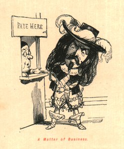 Üzleti kérdés, 1897. alkotó: John Leech