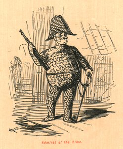 Az idő admirálisa, 1897. alkotó: John Leech