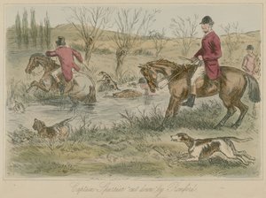 Spurrier kapitányt levágta Romford alkotó: John Leech