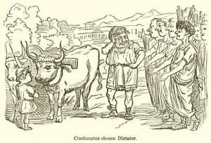 Cincinnatus választott diktátor