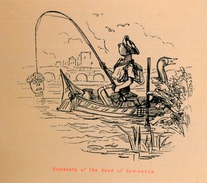 A Summanus fejének felfedezése, 1852 alkotó: John Leech