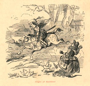 Rookwood repülése, 1897. alkotó: John Leech
