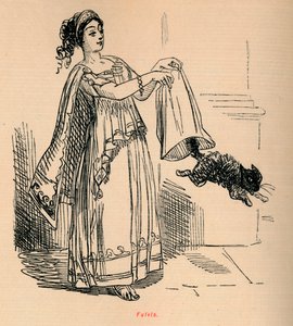 Fulvia, 1852 alkotó: John Leech