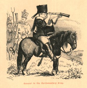 A parlamenti hadsereg tábornoka, 1897. alkotó: John Leech