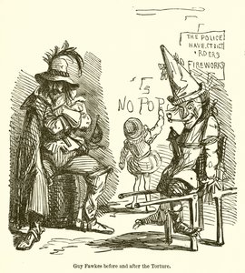 Guy Fawkes a kínzás előtt és után