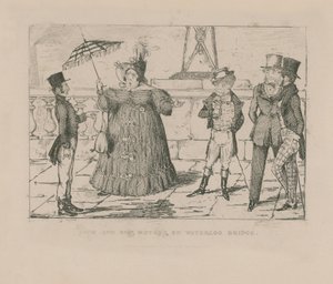 Jack és anyja a Waterloo hídon alkotó: John Leech