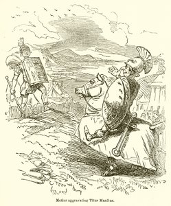 Metius Titus Manlius gyötrelmére