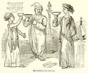 Mithridates, a kiütéses törvénye
