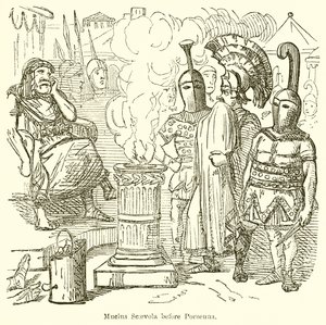 Mucius Scaevola Porsenna előtt
