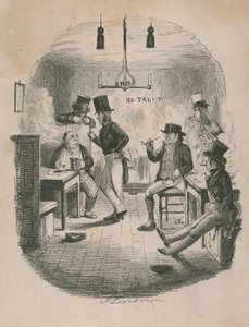 Dohányzó Robin alkotó: John Leech