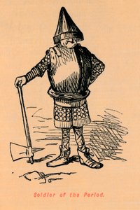 A korszak katonája, c1860, c1860 alkotó: John Leech
