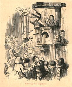 Valami olyasmi, mint az Argument, 1897. alkotó: John Leech