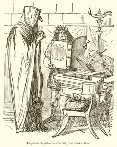 A Tarquinius Superbus a Sibylline Books Értékelte