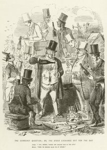 A valutakérdés; vagy a tőzsde ki a napra alkotó: John Leech
