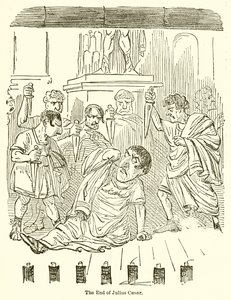 Julius Caesar vége alkotó: John Leech