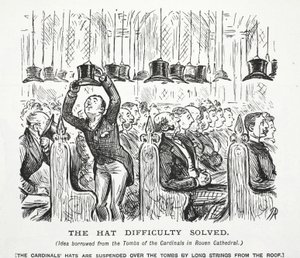 A kalap nehézség megoldva alkotó: John Leech
