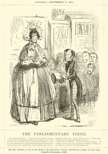 A parlamenti dudálók alkotó: John Leech