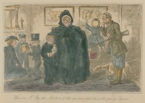 Ki vagyok én! Én vagyok ennek a régmúltnak az úrnője – ő pedig az ifjú Squire alkotó: John Leech