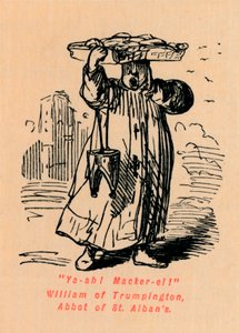 Ja-ah! Makréla! Trumpingtoni Vilmos, St. Albans apátja, alkotó: John Leech