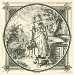 A fazék olyan sokáig megy a vízhez, míg végül összetörve hazaér (metszet) alkotó: John Leighton