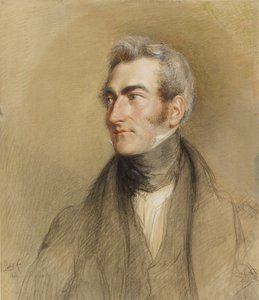 Chambers Hall portréja, 1835 alkotó: John Linnell