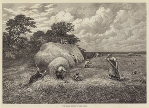 Az árpaszüret alkotó: John Linnell