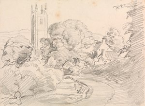 Widecombe falu alkotó: John Linnell