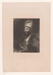 Mirza Abolhassan Khan Ilchi portréja Mirza Abul Hassan Khan / (A perzsa nagykövet) (cím a tárgyon)