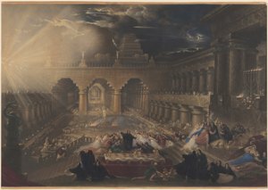 Belsazár ünnepe alkotó: John Martin