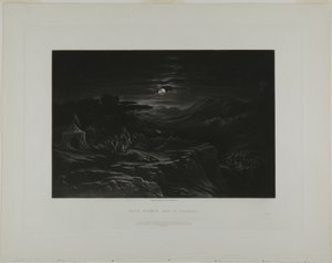 David Spareth Saul Hachilahban, a Biblia illusztrációiból alkotó: John Martin