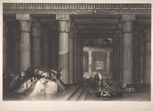 Az elsőszülöttek halála alkotó: John Martin