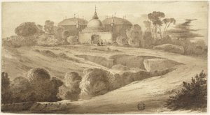 Fantasztikus keleti táj alkotó: John Martin