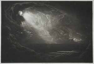 Elveszett paradicsom: A fény teremtése, 1824. alkotó: John Martin