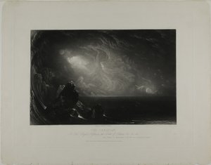 A teremtés, a Biblia illusztrációiból alkotó: John Martin