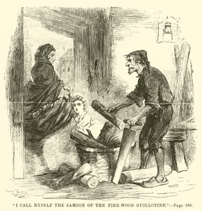 Illusztráció: Charles Dickens meséje két városról