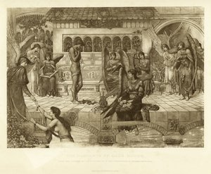 Isten házának sáncai alkotó: John Melhuish Strudwick