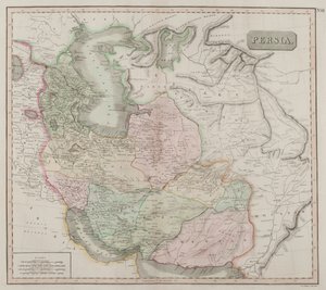 Persia (kézzel színezett metszet) alkotó: John Menzies
