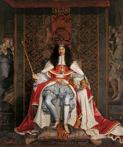 II. Károly angol portréja 1630-1685, kb. 1676.