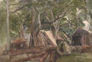 Irtás fűrészárumal, 1847 .