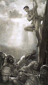A sírrablók, illusztráció a 