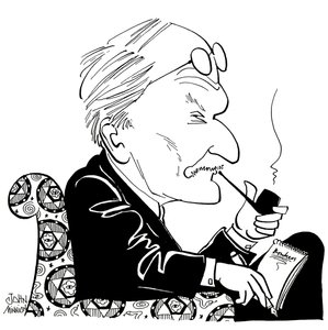 C G Jung, karikatúra: John Minnion