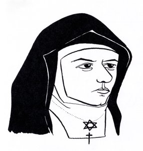 Edith Stein, alias Keresztes Szent Teréz Benedicta filozófus, feminista, karmelita apáca és vértanú volt.