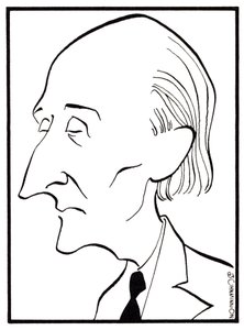 Frederick Delius - John Minnion karikatúrája - angol zeneszerző - 1862. január 29. - 1934. június 10. alkotó: John Minnion
