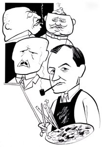 George Grosz, karikatúra
