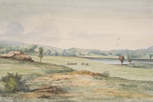 Sauk folyó alkotó: John Mix Stanley