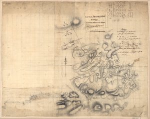 Brandywine-i csata, szeptember 11. 1777, amelyben a lázadók vereséget szenvedtek a Sir Willm. Howe. LOC gm71000927