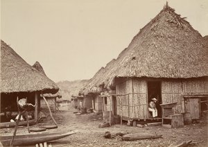 Trópusi táj, utca, Chipigana, 1871.