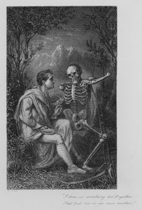 Robert Burns: Halál és Dr. Hornbook (metszet)